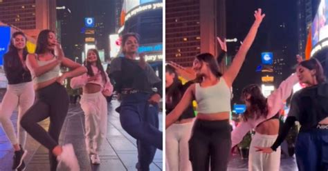 Dancers Groove To 'Barso Re' At Times Square In Viral Video