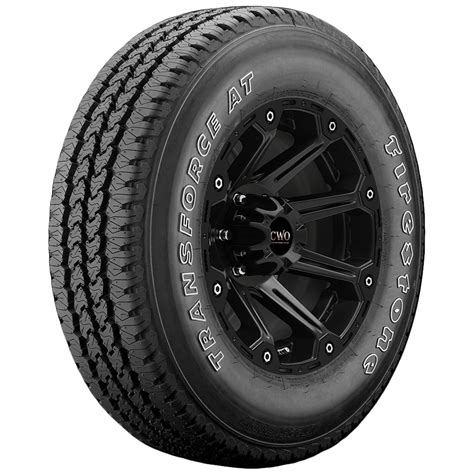 LT265/70R17 Firestone Transforce AT2 121R E/10 Ply OWL Tire