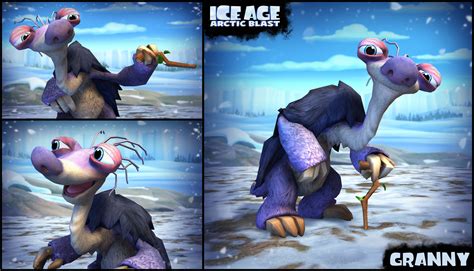 Art of Matthew Wood - Ice Age Arctic Blast Characters