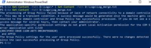 PowerShell Not Merge Files 的图像结果