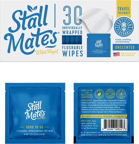 Amazon.com: Pharma-C 100% Witch Hazel Wipes [40 Wipes] - Daily Toner & Astringent Cleansing ...