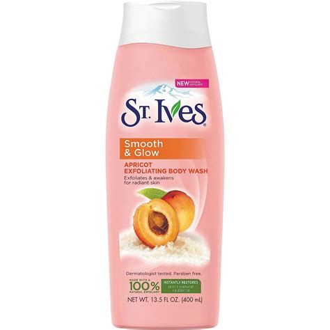 Buy St. Ives Smooth & Glow Body Wash 400ml Online at Low Prices in ...