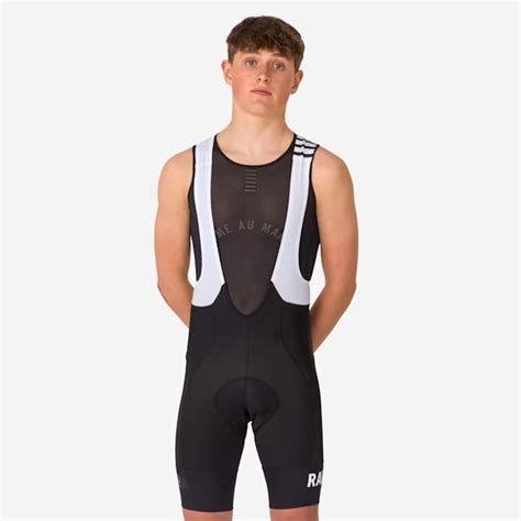 RAPHA MEN'S PRO TEAM BIB SHORTS REGULAR BLACK/WHITE | SILBEST Cycle シル ...