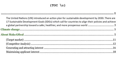 The Complete Guide to Word's Table of Contents Options - Office Watch