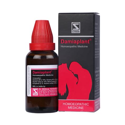 Schwabe Damiaplant Drops: Revitalize Your Sexual Health – Homeomart
