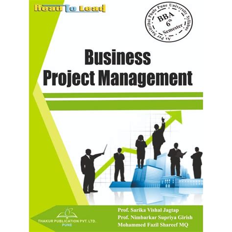 Business Project Management BBA 6th Semester Book For SPPU | Thakur ...