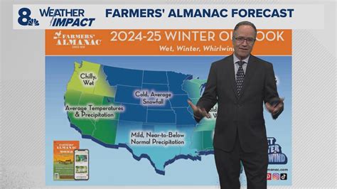 Farmers' Almanac releases 2024-2025 winter forecast | kgw.com