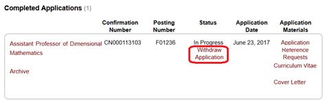 How do I withdraw my application? | Help for Applicants