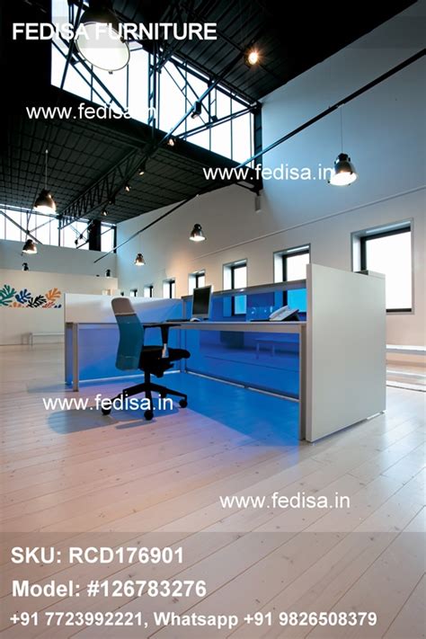 Restaurant Reception Counter Double Reception Desk Wood Slat Reception ...