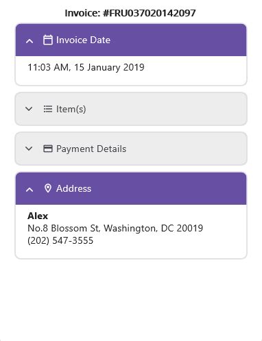 Image result for FAQ Expander UI