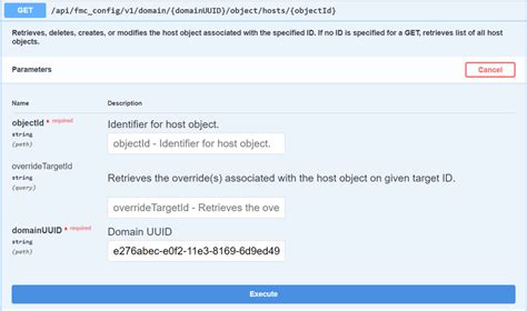FMC API Explorer 的图像结果