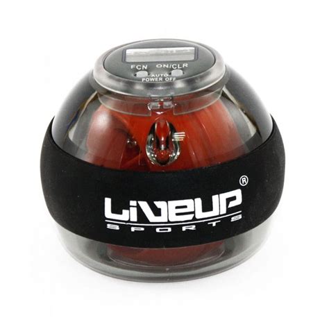 Power Ball тренажер для кистей рук LiveUp LS3319 (109153, черный ...