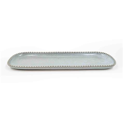 Buy Plates | Lunar Glow Rectangular Serving Platter | Shop at Beruru