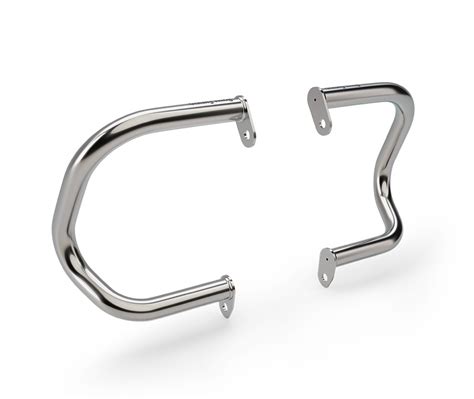 ENGINE PROTECTOR BARS, COMPACT, BLACK, 650 Continental GT + 650 Interceptor