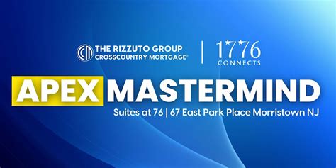 Apex Mastermind, 1776 On The Green, East Park Place, Morristown, NJ ...