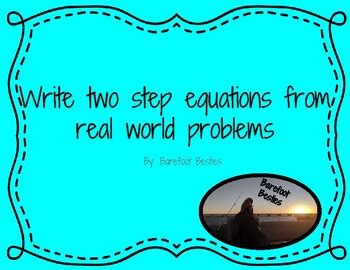 Image result for Write a Real World Problem X 2