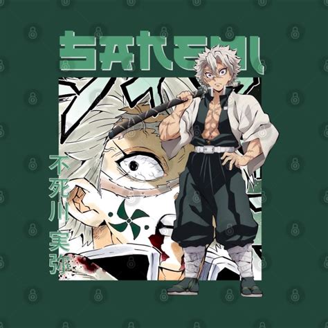 Sanemi Shinazugawa Wind Breathing Wind Hashira Wind Pillar Awaken Demon Mark Kny Anime Hashira ...