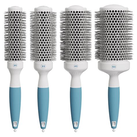 Snapklik.com : Round Brush Set For Blow Drying And Styling - Ceramic ...