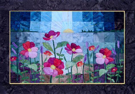 Image result for Modern Flower Quilt Patterns