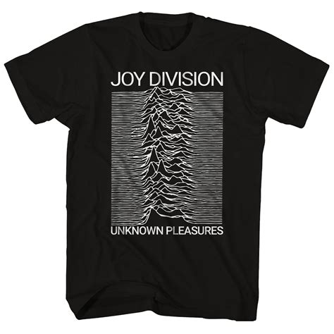 Joy Division T-Shirt | Unknown Pleasures Album Art Joy Division T-Shirt
