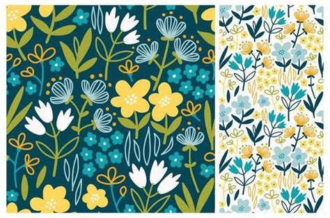 Image result for Flower Repeat Pattern