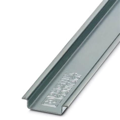 1204122 Phoenix Contact | Phoenix Contact Unperforated DIN Rail, Top ...