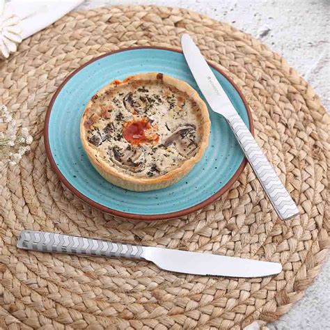 Roma Dinner Knife - Laser Etching - Set of 2 pcs