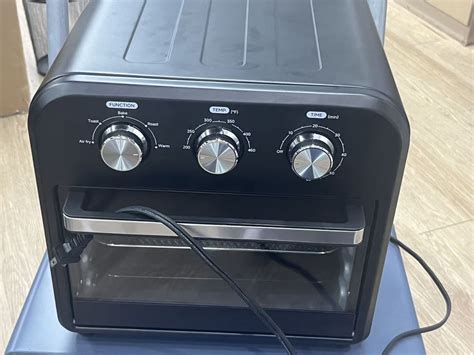 16QT Air Fryer Oven , Small Footprint Airfryer combo with Rotisserie ...
