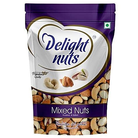 Buy Delight Nuts Roasted Salted Mixed Nuts 200 Gm Online At Best Price ...