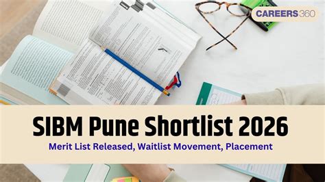 SIBM Pune Shortlist 2026 Out on Jan 20: GEPI Dates, Merit List, Fees ...