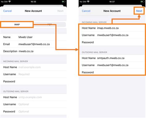 iPhone Email Setup 的图像结果