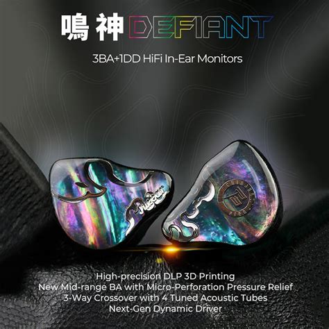 JUZEAR x Z Reviews Defiant 1DD+3BA Hybrid IEMs – Concept Kart