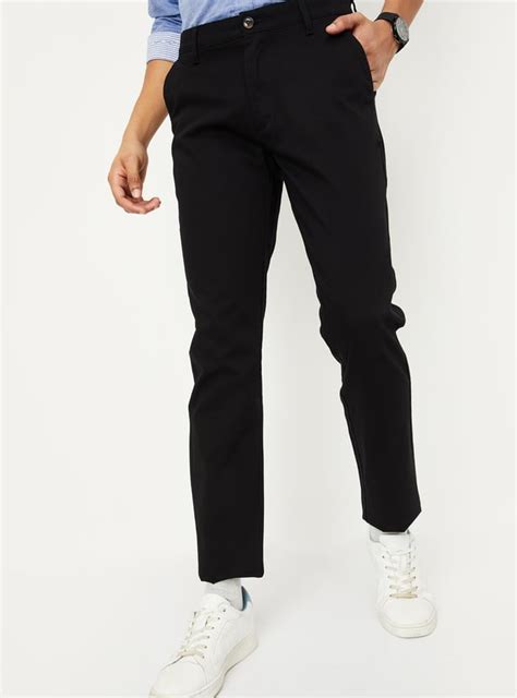Buy Men Solid Regular Fit Chinos Online at just Rs. 1299.0 ...