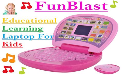 FunBlast Educational Learning Laptop with LED Display for Kids - Number ...