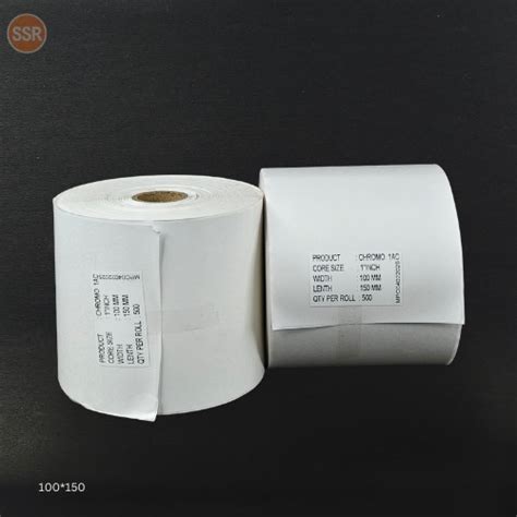 100x150| Chromo1 AC Label Rolls| 5 Rolls | SSR SOLUTIONS