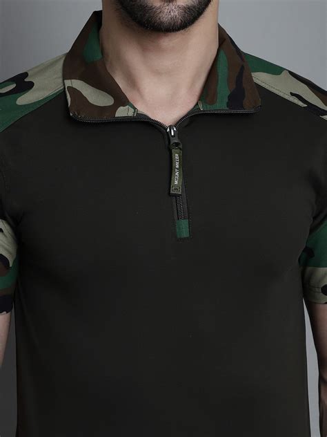 Woodland Half Sleeves Tactical T-Shirt | MountMiller®