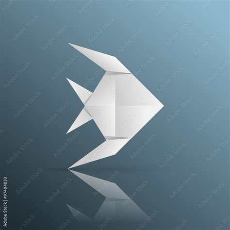 Image result for Origami Fish Design