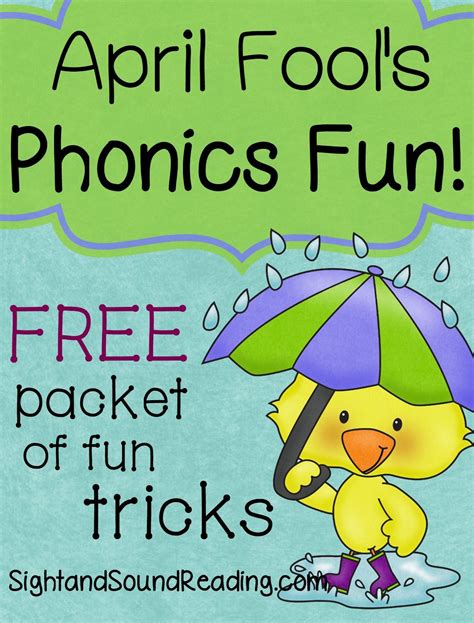 April Fools Jokes for Kids | Mrs. Karle's Sight and Sound Reading ...