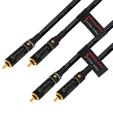 Buy 2.5 Foot – Directional Quad High-Definition Audio Interconnect ...