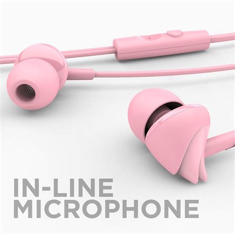 boAt BASS HEAD 110 Wired Headset (TAFFY PINK, Wired in the ear) | Shop4Deal