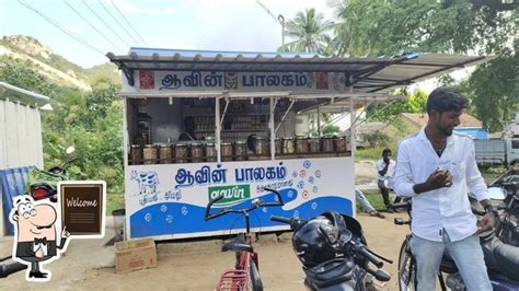 Menu at Aavin milk shop, Bargur, G9HG+Q3P