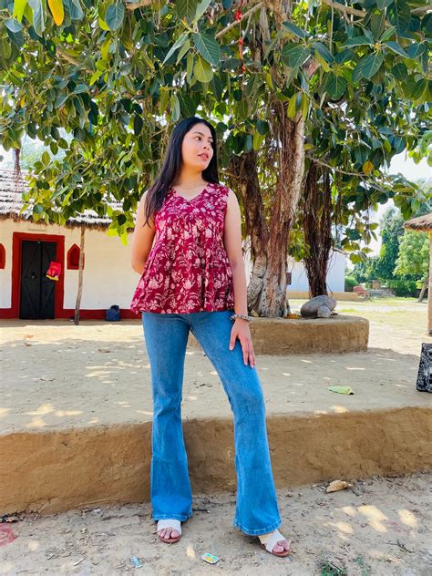 Cut-Sleeves-Peplum-Top – Jonaya