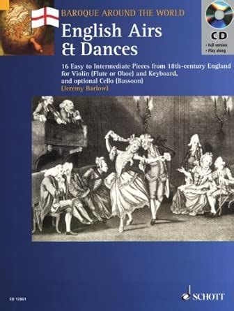 Buy English Airs & Dances: 16 Easy to Intermediate Pieces from 18th ...