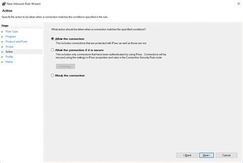 Image result for New Connection Security Rule Wizard Endpoints