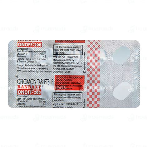 Onoff 200 MG | Order Onoff 200 MG Tablet Online at Truemeds