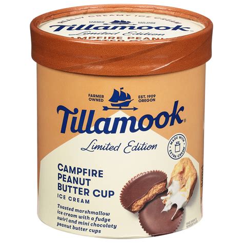 Tillamook Campfire Peanut Butter Cup Ice Cream 1.5 qt 1.5 qt | Shipt