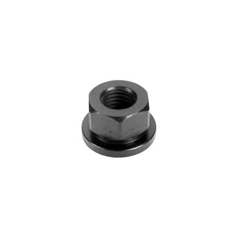 Te-Co Flange Nut, 1-1/4"-7, Steel, 12L14, Black Oxide 41611 | Zoro