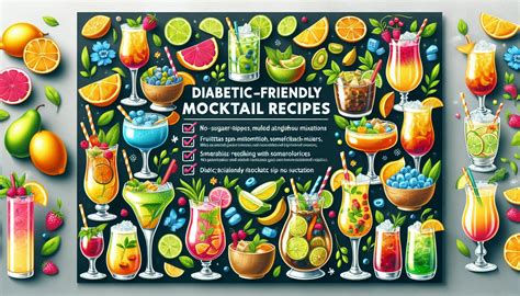 Savoring Without Sugar: Our Favorite Diabetic Mocktail Recipes