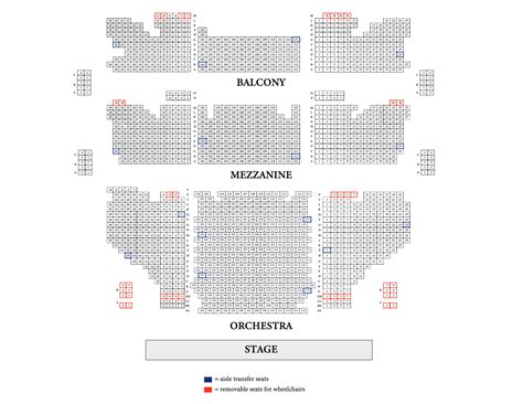 Seating Charts | Shubert Theatre New Haven
