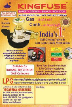 ..gas Safe Tamilnadu India Device For Cylinder And Saving - Gas ...